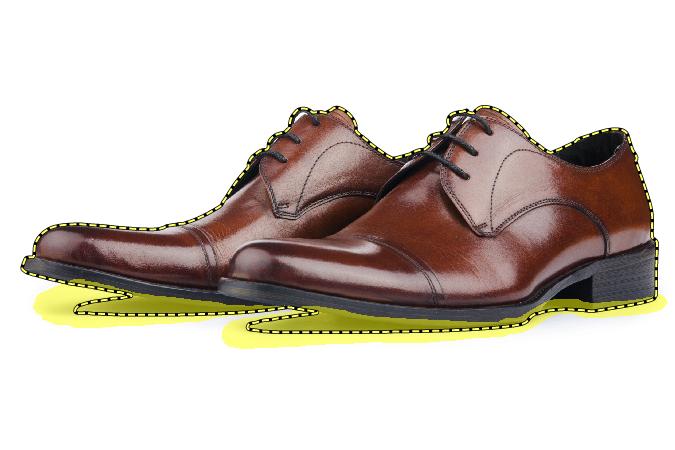 Original tutorial image with marks